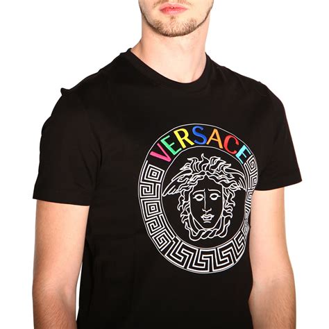 t shirt versace uomo outlet|Versace casual shirts.